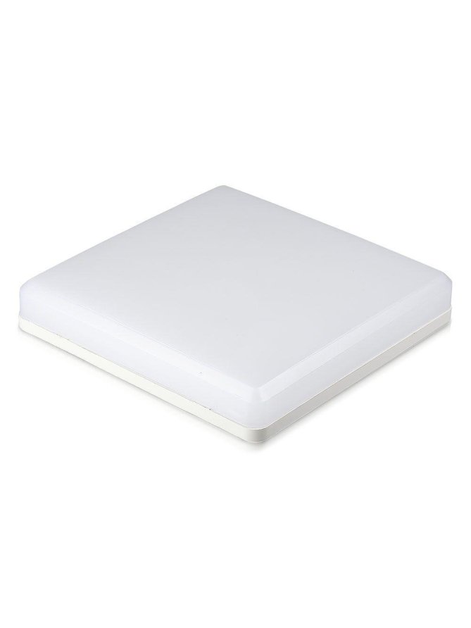 Oprawa sufitowa plafoniera kwadratowa V-TAC 15W LED SAMSUNG CHIP IP44 100Lm/W VT-8033SQ 6400K 1500lm 3 lata gwarancji