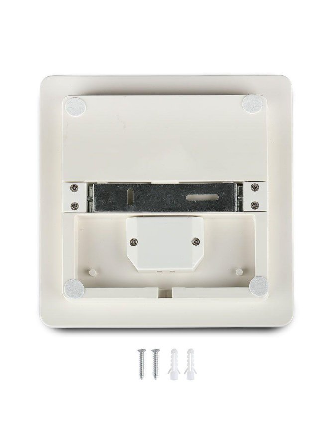Oprawa sufitowa plafoniera kwadratowa V-TAC 15W LED SAMSUNG CHIP IP44 100Lm/W VT-8033SQ 6400K 1500lm 3 lata gwarancji