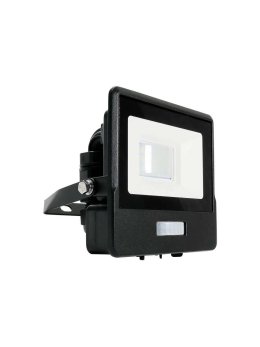 Naświetlacz LED V-TAC 10W SAMSUNG CHIP czujnik ruchu czarny Z mufą VT-118S 3000K 735lm 5 lat gwarancji