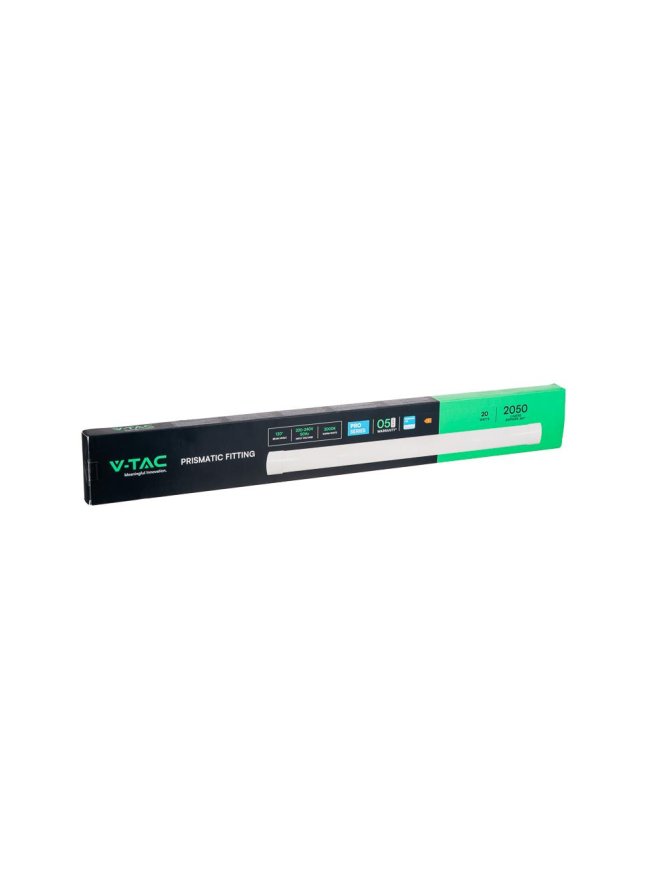 Oprawa V-TAC 20W LED belka liniowa natynkowa SAMSUNG CHIP 60cm VT-8-20 3000K 2050lm 5 lat gwarancji