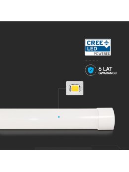 Oprawa V-TAC 20W LED belka liniowa natynkowa CREE CHIP 60cm 120Lm/W VT-8-20 4000K 2400lm 6 Lat gwarancji