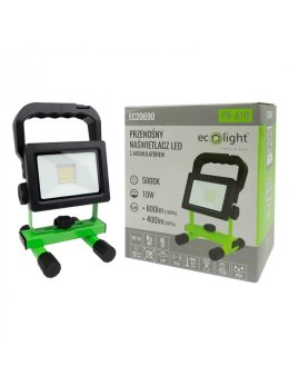 Przenośny Naświetlacz LED z akumulatorem 10W PN-A1