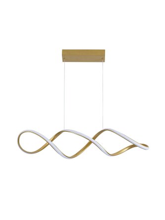 Lampa wisząca symbol nieskończoności owalna designerska - LEDco.pl 2