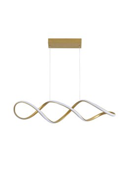 Lampa wisząca symbol nieskończoności owalna designerska - LEDco.pl