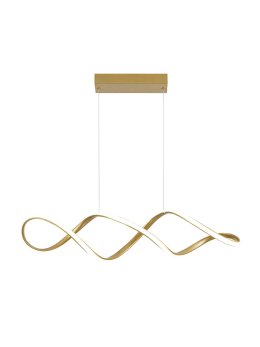 Lampa wisząca symbol nieskończoności owalna designerska - LEDco.pl