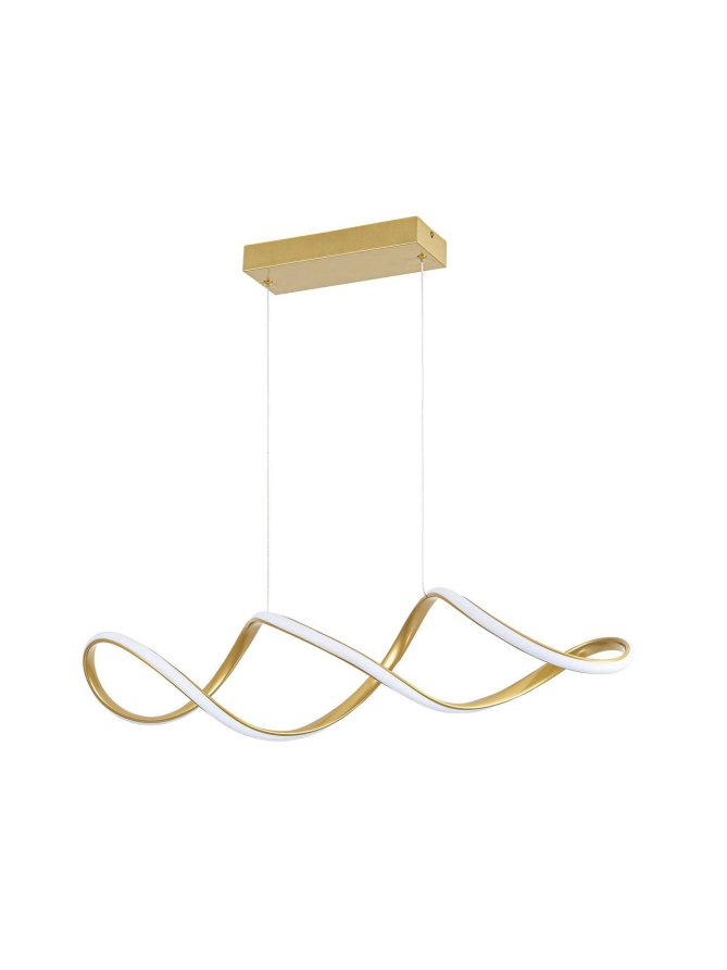 Lampa wisząca symbol nieskończoności owalna designerska - LEDco.pl