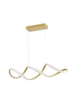 Lampa wisząca symbol nieskończoności owalna designerska - LEDco.pl