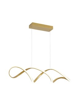 Lampa wisząca symbol nieskończoności owalna designerska - LEDco.pl