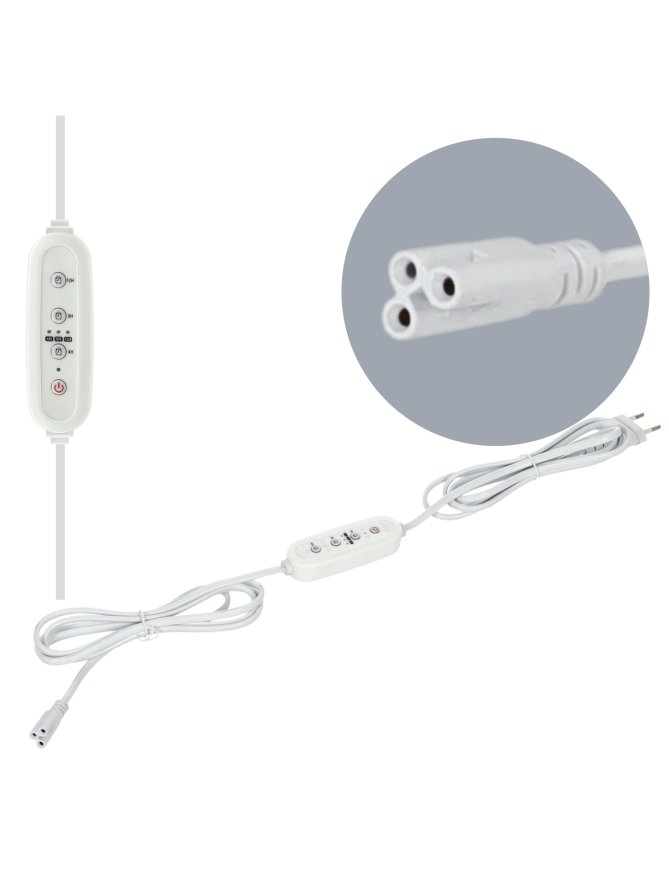 Przewód ze sterownikiem LED GROWLY PC3 3m Kobi Design do LED GROWLY 9W