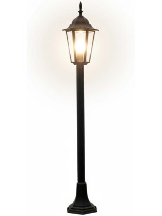 Lampa ogrodowa zamkowa retro czarna LIGURIA 202185 GoldLux LEDco.pl