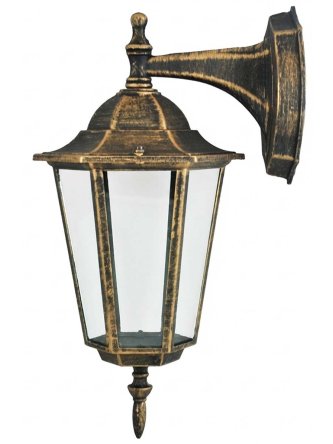 Kinkiet ogrodowy elewacyjny retro LIGURIA do dołu 201966 - LEDco.pl 2