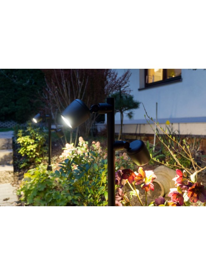 Słupek ogrodowy 70cm Dublo  DBL-700 z regulacją  kąta | LEDco.pl