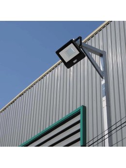 Naświetlacz LED V-TAC 50W SAMSUNG CHIP czujnik ruchu czarny przewód 1M VT-158S-1 6400K 4000lm 5 lat gwarancji