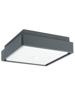 Plafon zewnętrzny z czujnikiem ruchu PIR antracyt Beni 18W IP65 LEDco.pl