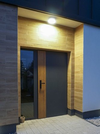 Plafon zewnętrzny na taras BENI IP65 lampa nad drzwi wejściowe - LEDco 2