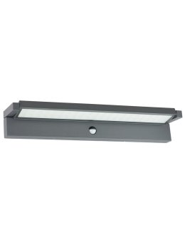 Kinkiety zewnętrzne z czujnikiem ruchu lampa nad garaż 50W na pilot LEDco.pl