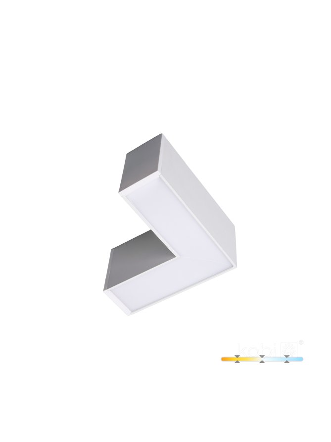 Łącznik L do LED KOLINE K2 biały Kobi Pro 003719