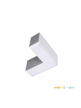 Łącznik L do LED KOLINE K2 biały Kobi Pro 003719
