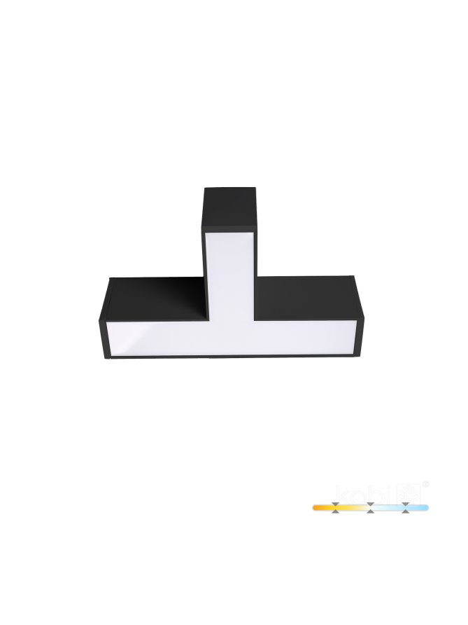 Łącznik T do LED KOLINE K2 czarny Kobi Pro 003718