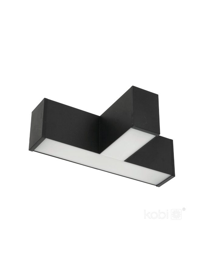 Łącznik T do LED KOLINE K2 czarny Kobi Pro 003718