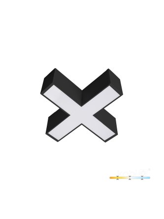 Łącznik X do LED KOLINE K2 czarny Kobi Pro 003716