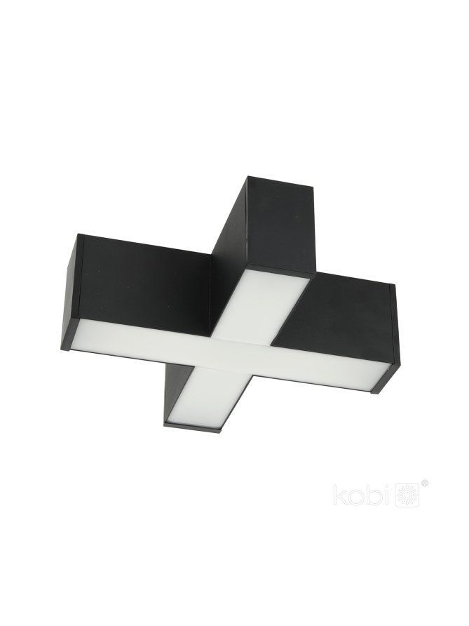 Łącznik X do LED KOLINE K2 czarny Kobi Pro 003716