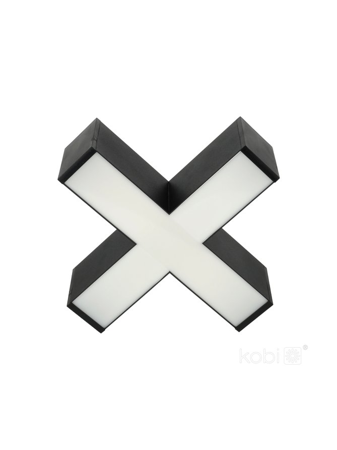 Łącznik X do LED KOLINE K2 czarny Kobi Pro 003716