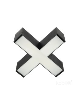 Łącznik X do LED KOLINE K2 czarny Kobi Pro 003716