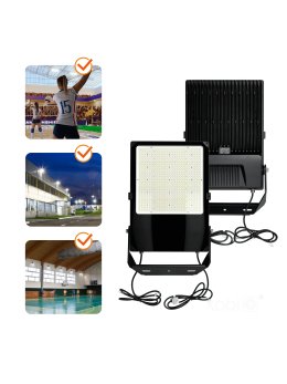 Naświetlacz LED halogen zewnętrzny US 500W 5000K IP66 60° DIM Kobi Pro 001869