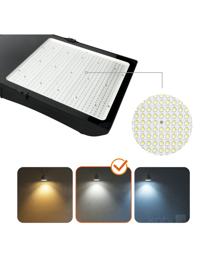 Naświetlacz LED halogen zewnętrzny US 500W 5000K IP66 60° DIM Kobi Pro 001869