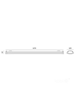 Oprawa liniowa przemysłowa LED DELFIA max. 40W 3CCT Kobi Pro 005073