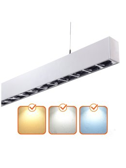 Oprawa liniowa przemysłowa LED KOLINE K2 30W 3CCT UGR19 biała Kobi Pro 003713