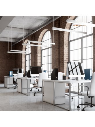 Lampa liniowa wisząca KOLINE K1 20W 4000K biała Kobi Pro 001615 2
