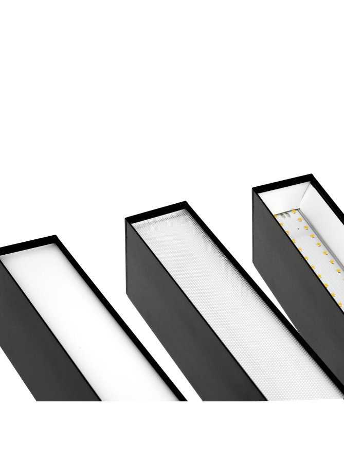 Lampa liniowa wisząca KOLINE K1 20W 4000K czarna Kobi Pro 001618