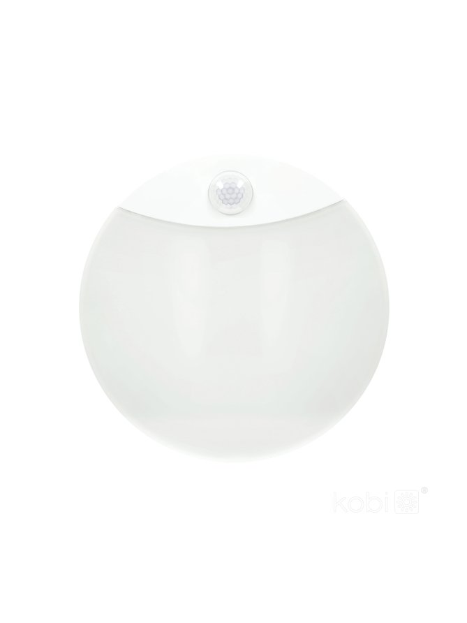 Plafon z czujnikiem ruchu LED ORBIS 10W 4000K LX IP44 Kobi Pro 000089