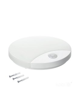 Plafon z czujnikiem ruchu LED ORBIS 10W 4000K LX IP44 Kobi Pro 000089
