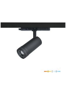 Reflektor szynowy LED NEXTRACK VISION 10W 3CCT 30-60° czarny Kobi Pro 001825