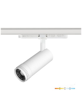 Reflektor szynowy LED NEXTRACK VISION 30W 3CCT 30-60° biały Kobi Pro 001828