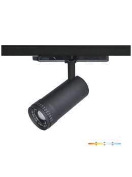 Reflektor szynowy LED NEXTRACK VISION 30W 3CCT 30-60° czarny Kobi Pro 001829