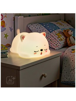 Lampka nocna LED DREAM CAT Kobi Design 