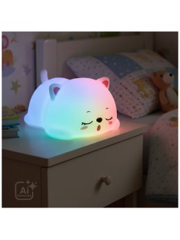 Lampka nocna LED DREAM CAT Kobi Design 
