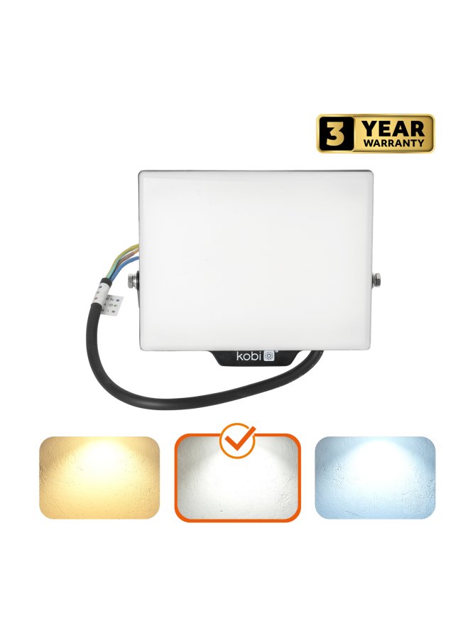 Naświetlacz LED halogen zewnętrzny DELYO 30W 4000K IP65 Kobi Premium 