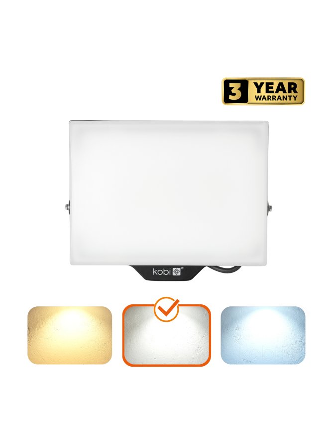 Naświetlacz LED halogen zewnętrzny DELYO 100W 4000K IP65 Kobi Premium 