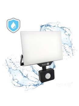 Naświetlacz LED z czujnikiem ruchu DELYO 50W 4000K IP54 Kobi Premium 