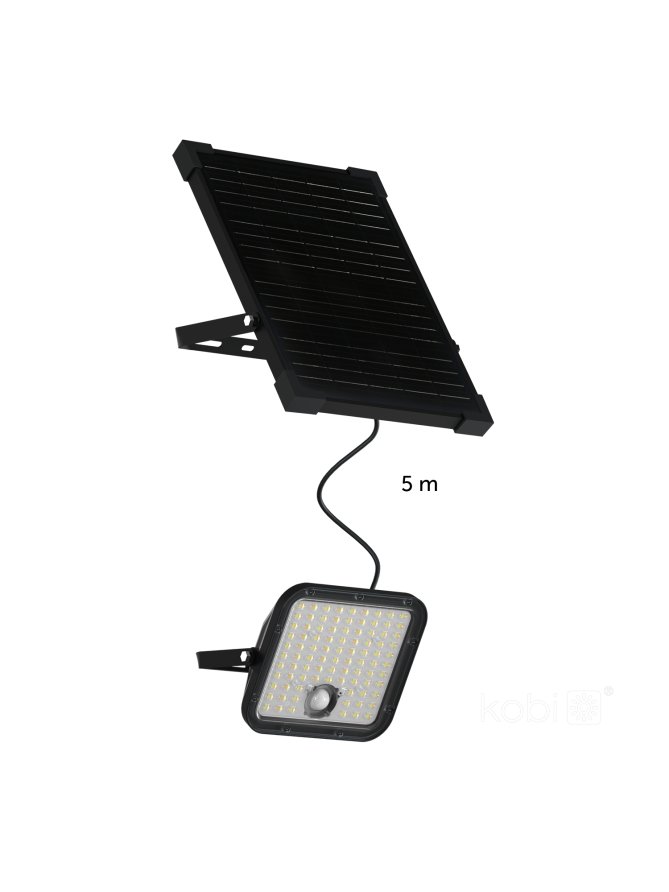 Naświetlacz z czujnikiem ruchu solar LED MHCS 30W 2CCT IP65 Kobi Premium 