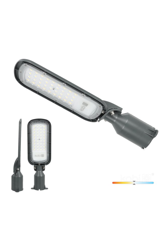 Lampa uliczna LED BRELUXO 50W 4000K IP65 Kobi Premium 
