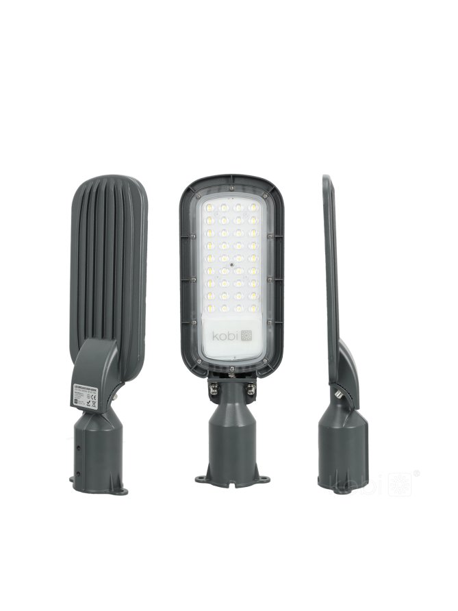 Lampa uliczna LED BRELUXO 50W 4000K IP65 Kobi Premium 