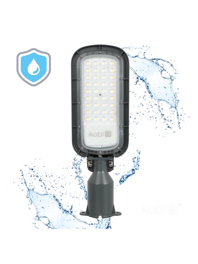 Lampa uliczna LED BRELUXO 50W 4000K IP65 Kobi Premium 
