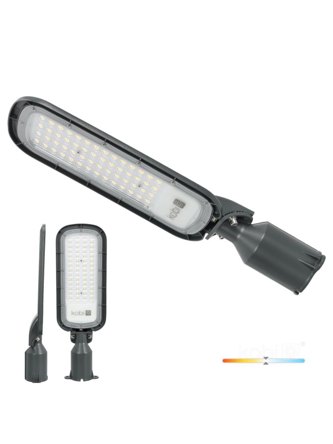 Lampa uliczna LED BRELUXO 100W 4000K IP65 Kobi Premium 