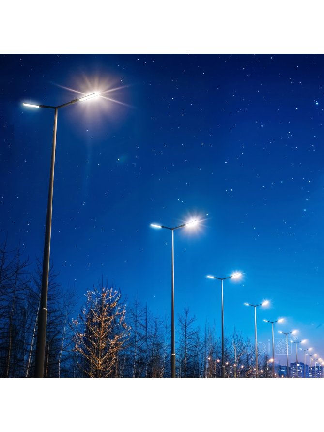 Lampa uliczna LED BRELUXO 100W 4000K IP65 Kobi Premium 